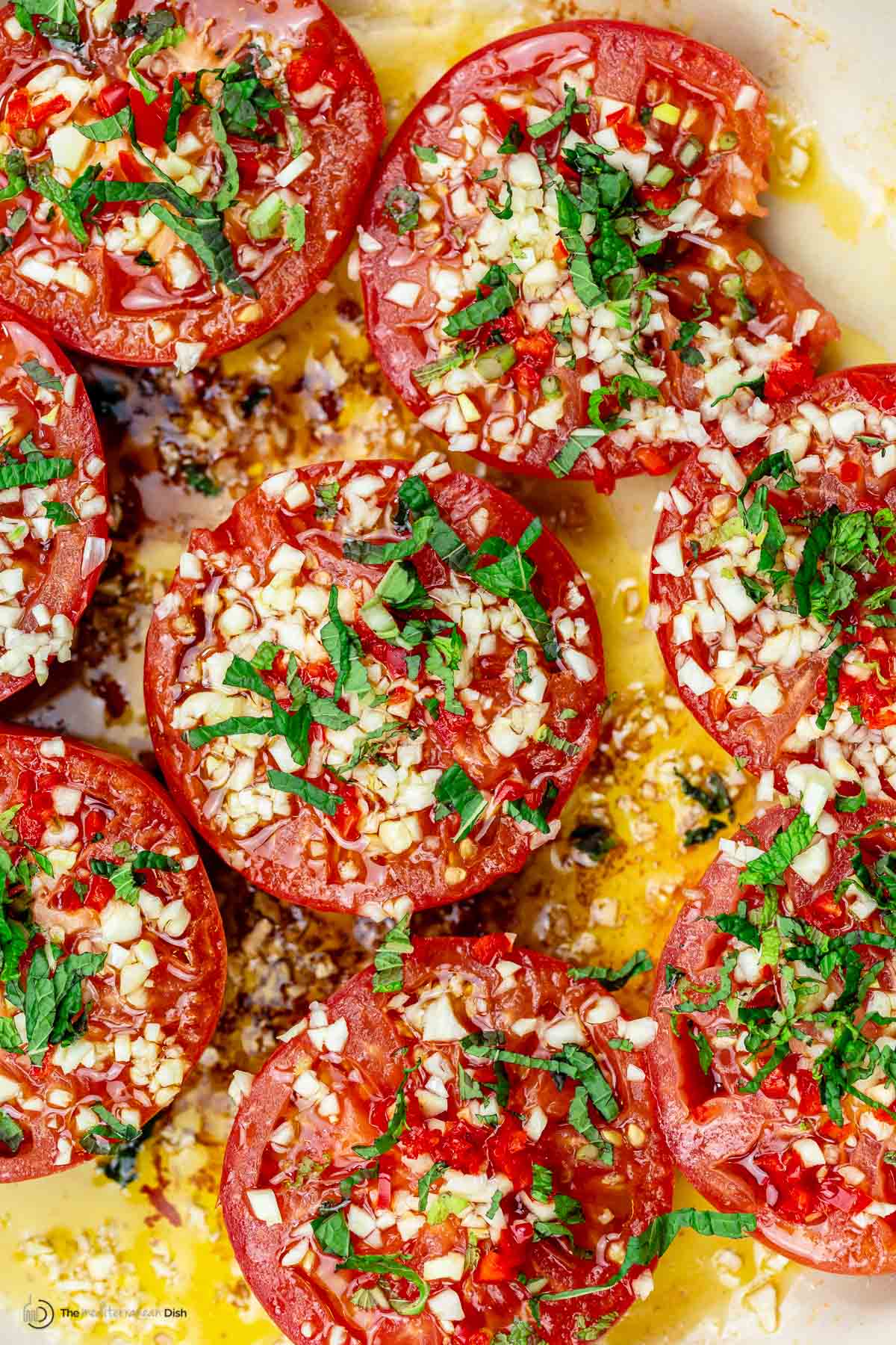 Mediterranean Fried Tomatoes | The Mediterranean Dish