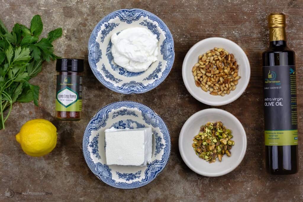 5-Minute Creamy Whipped Feta l The Mediterranean Dish