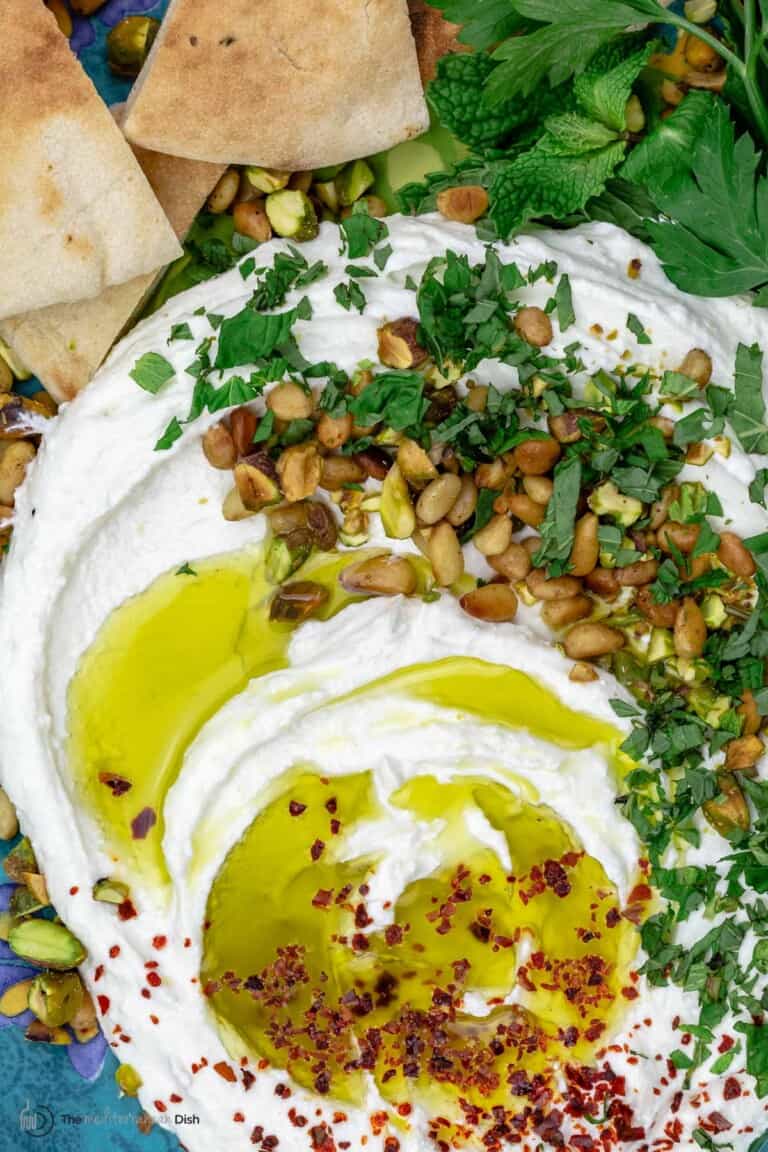 5-Minute Creamy Whipped Feta L The Mediterranean Dish