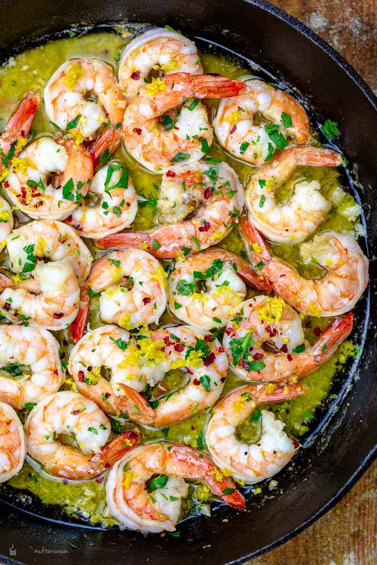 How to Make Shrimp Scampi (BEST recipe & tips!) l The Mediterranean Dish