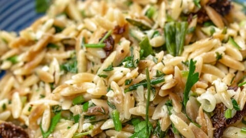 15-Minute Toasted Orzo with Parmesan and Sundried Tomato l The