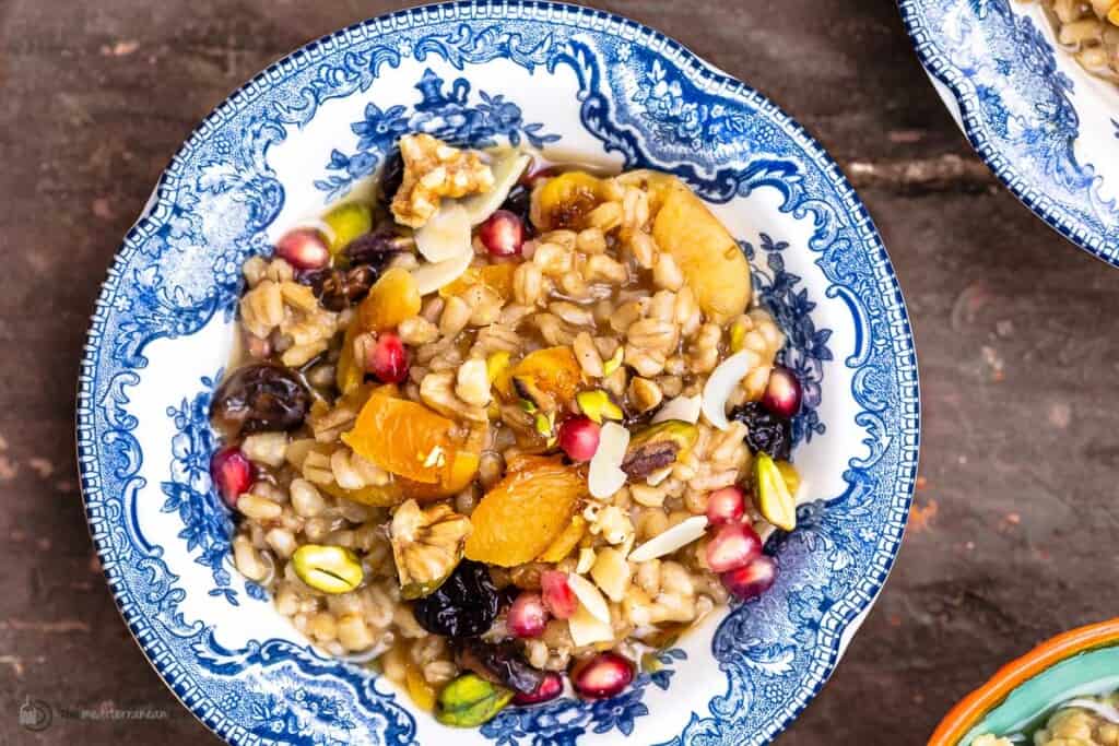 Easy Burbara (Wheat Berry Pudding)- The Mediterranean Dish