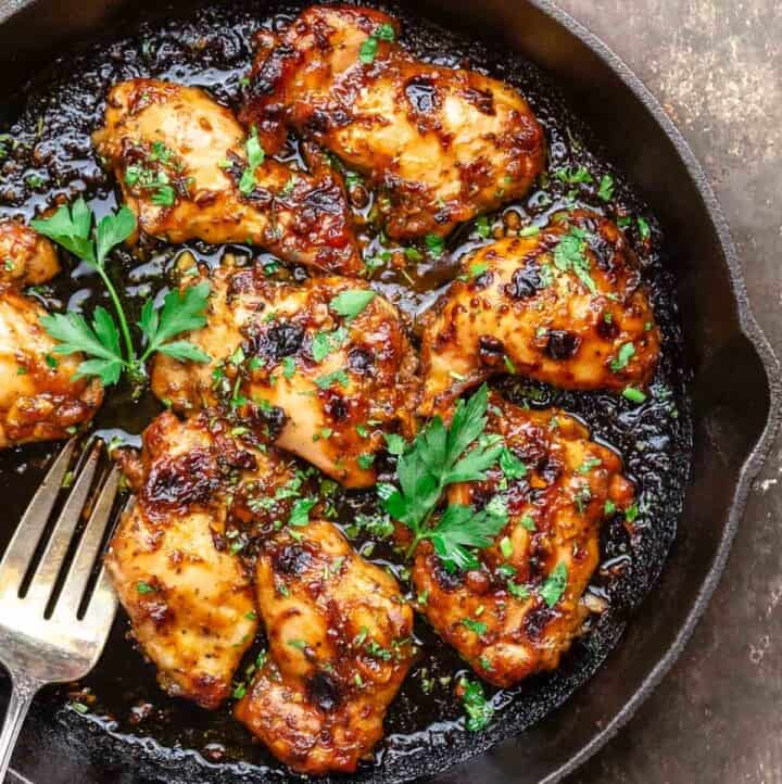 Easy Balsamic Chicken Recipe {Best Marinade!} - The Mediterranean Dish