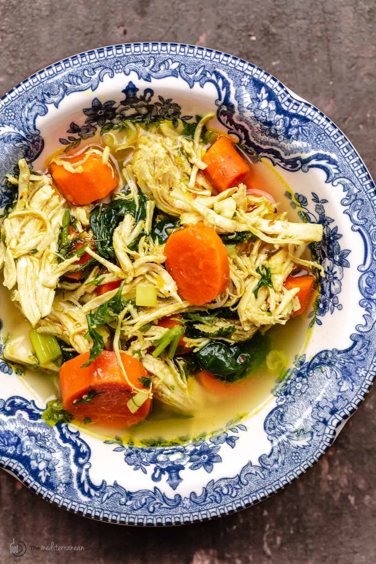 Healthy Gluten Free Chicken Noodle Soup - Nutritious Delights