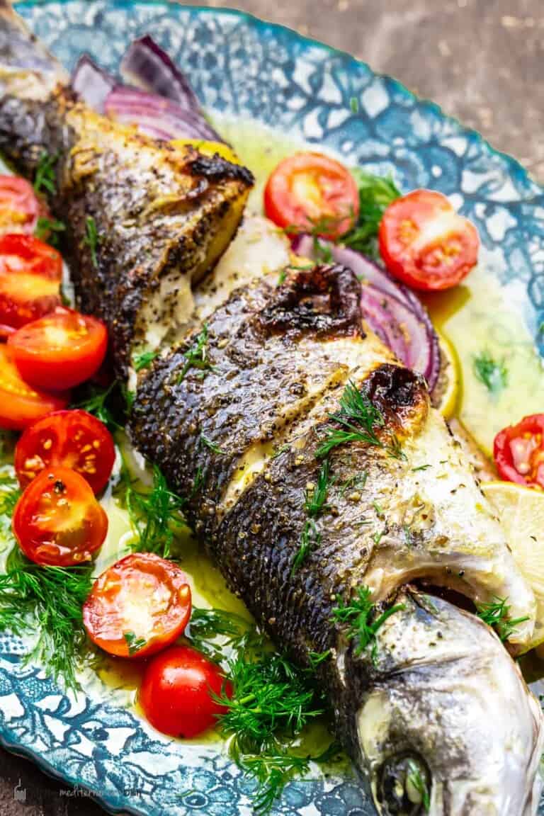 Best Greek Branzino Recipe (20 minutes!) The Mediterranean Dish