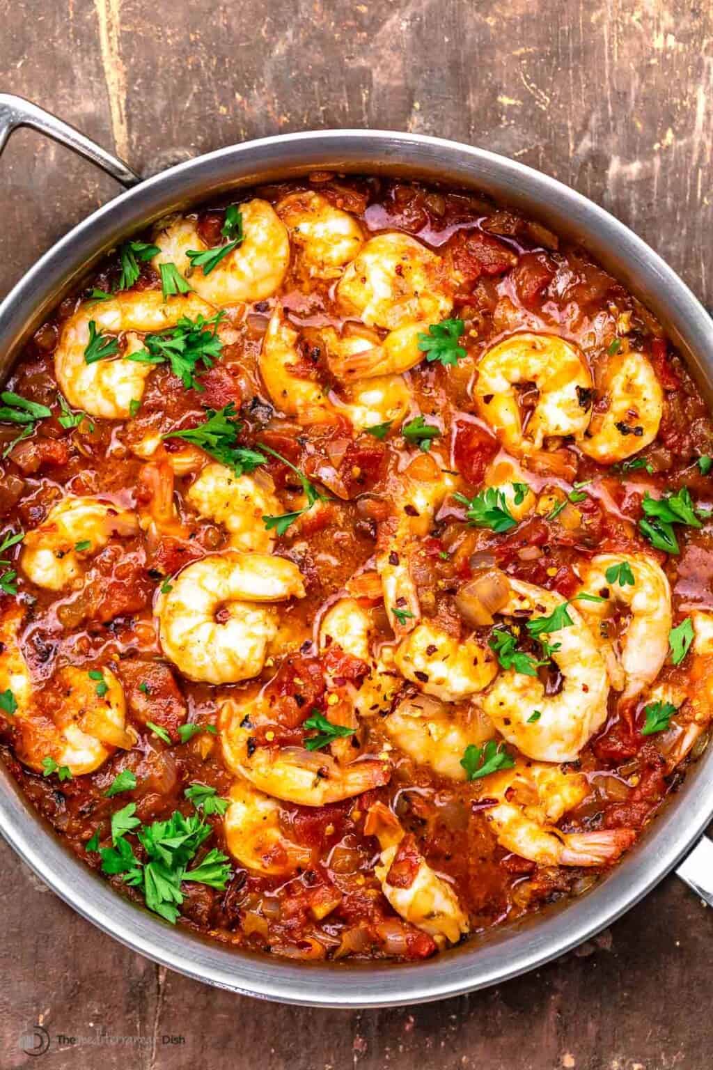 Best Shrimp Fra Diavolo (20 minuts) | The Mediterranean Dish