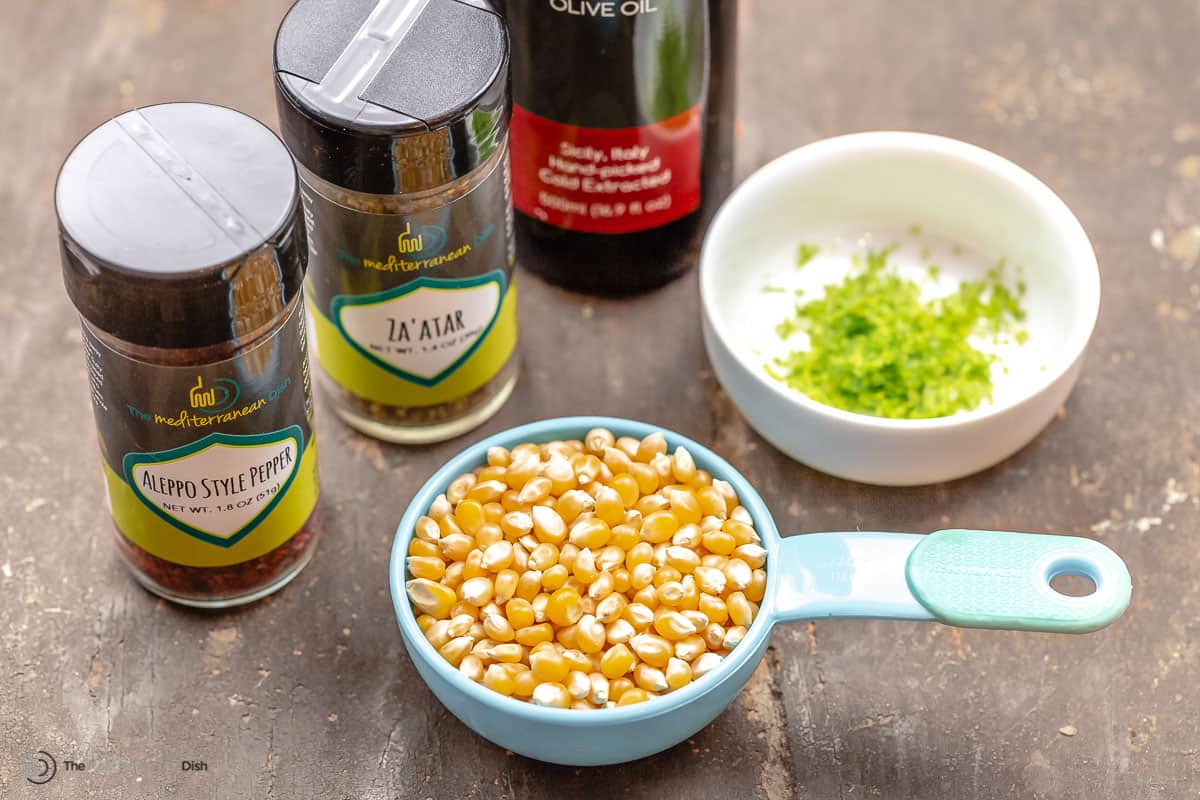 Stovetop Popcorn With Olive Oil Recipe