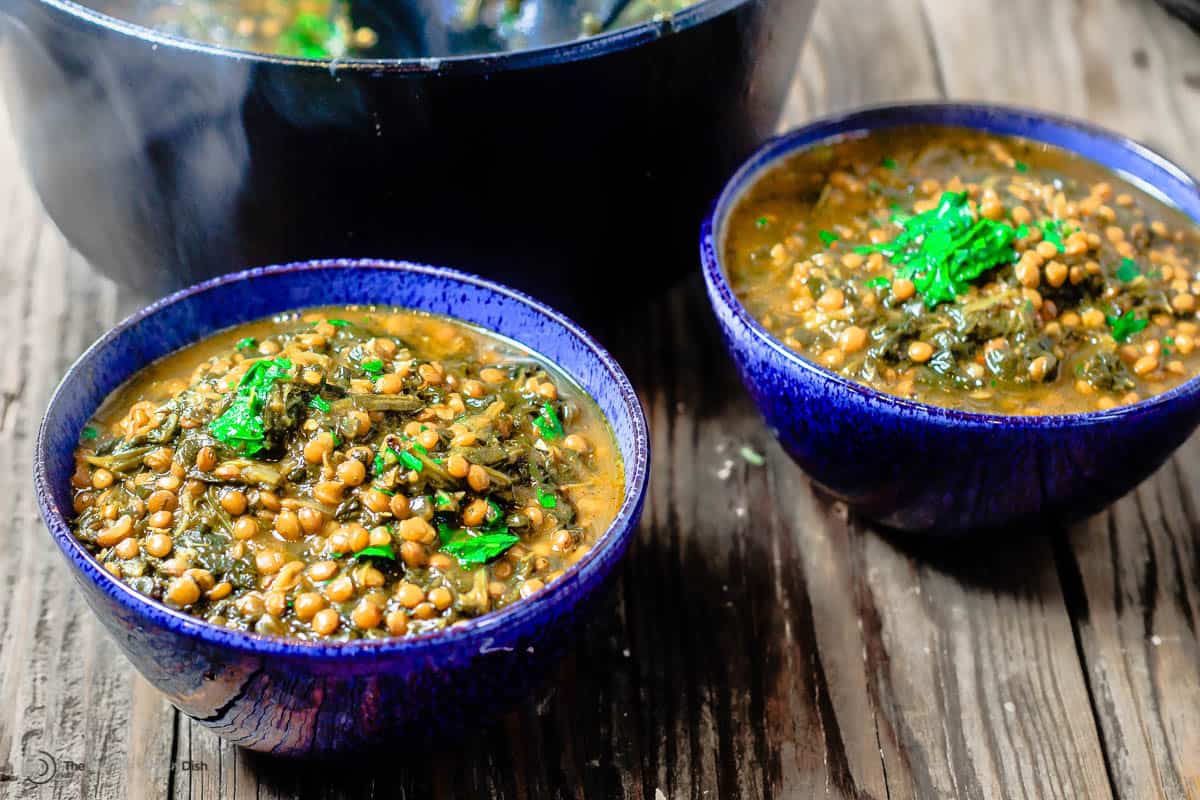 Mediterranean Lentil Soup - Downshiftology