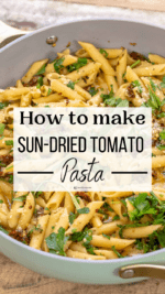 10-Minute Sun-Dried Tomato Pasta - The Mediterranean Dish