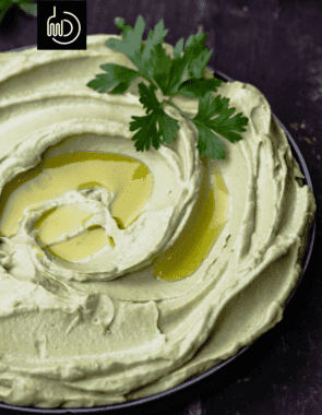 avocado hummus web story poster image