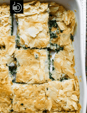 spanakopita web story poster image.