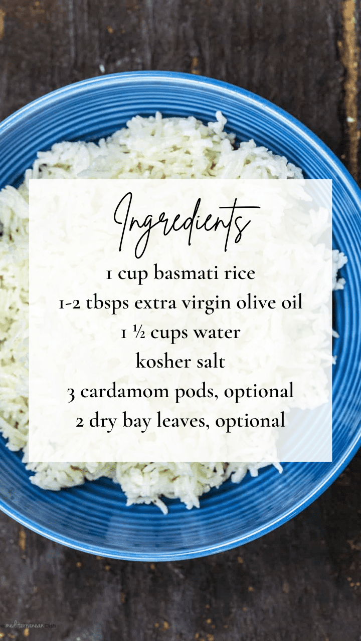 How to Cook Basmati Rice Recipe (Two Ways) l The Mediterranean Dish