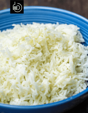 basmati rice web story poster image.