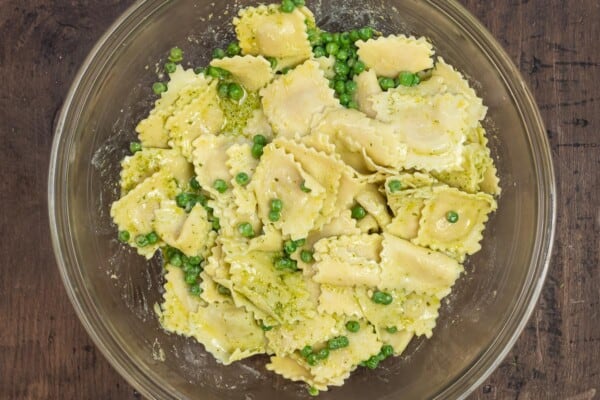 10-Minute Creamy Pesto Ravioli | The Mediterranean Dish