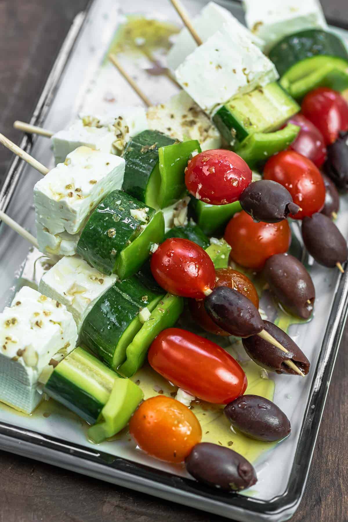 Greek-style Vegan Lunch Box Salad
