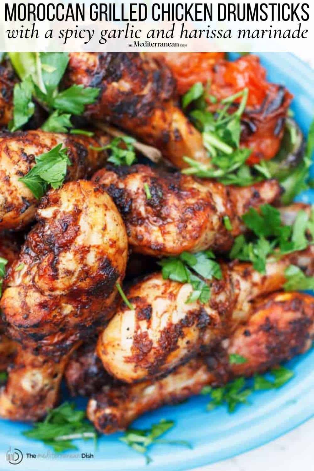 Next-Level Grilled Chicken Legs (Best Marinade) | The Mediterranean Dish