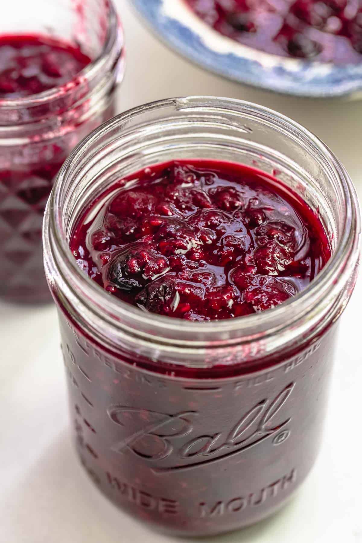 Mixed Berry Compote - Vintage Kitchen Notes