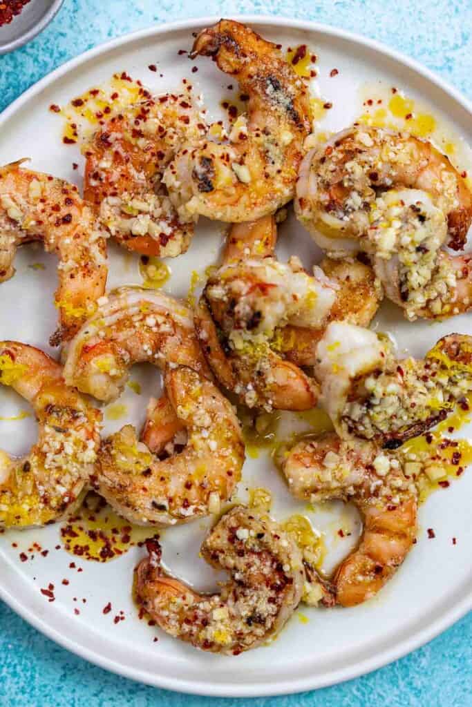 10-Minute Garlic Parmesan Shrimp Recipe | The Mediterranean Dish