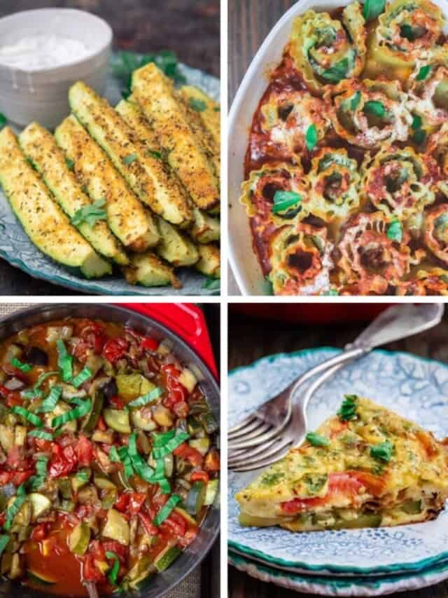 Must-Try Zucchini Recipes - The Mediterranean Dish