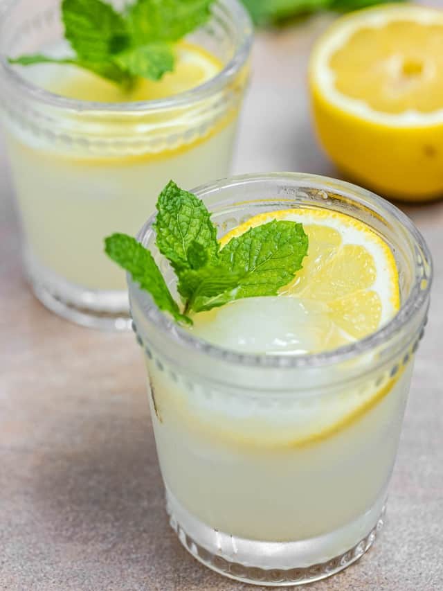 Easy Ouzo Drink with Lemon - The Mediterranean Dish