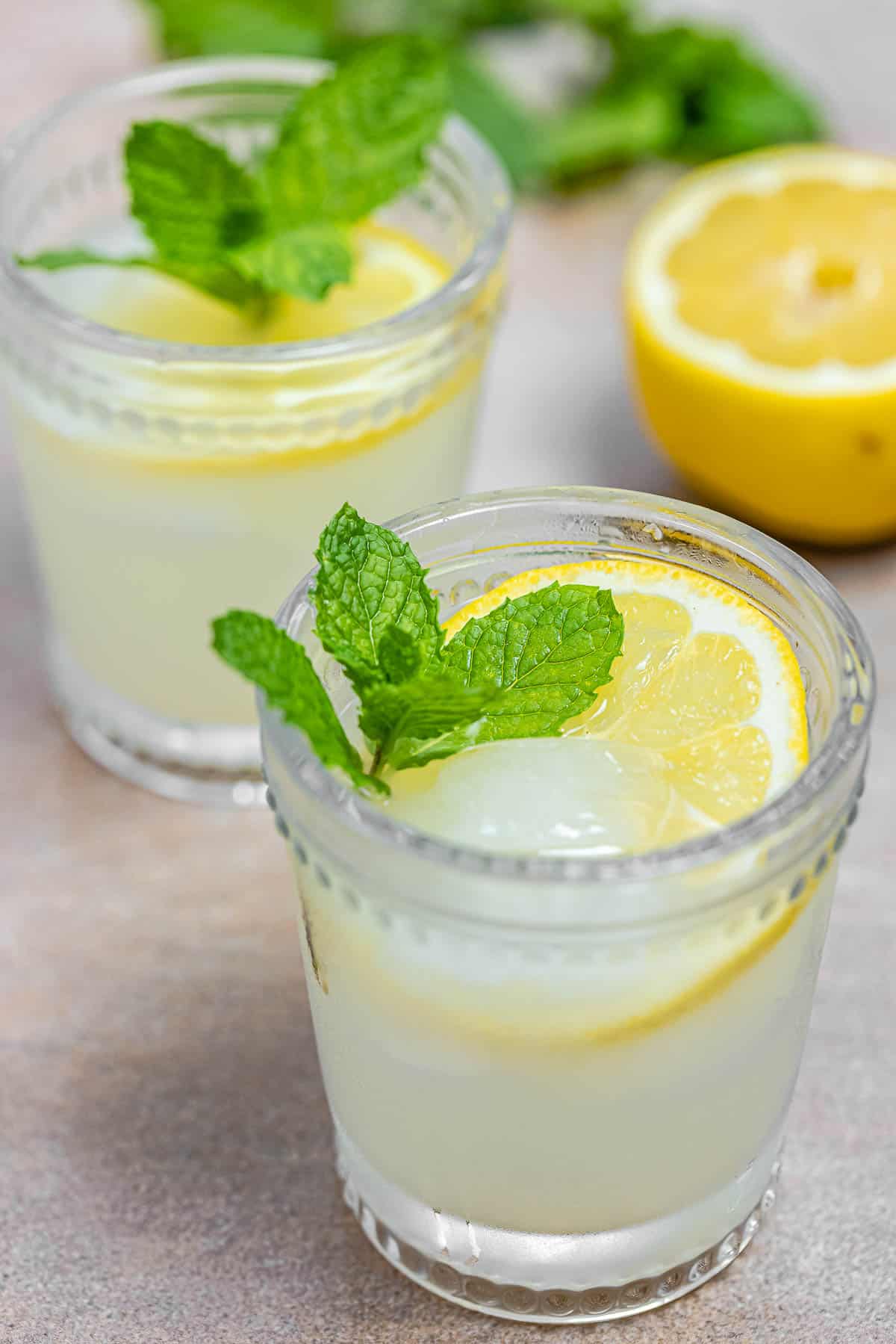Easy Ouzo Mediterranean with | Lemon Drink The Dish