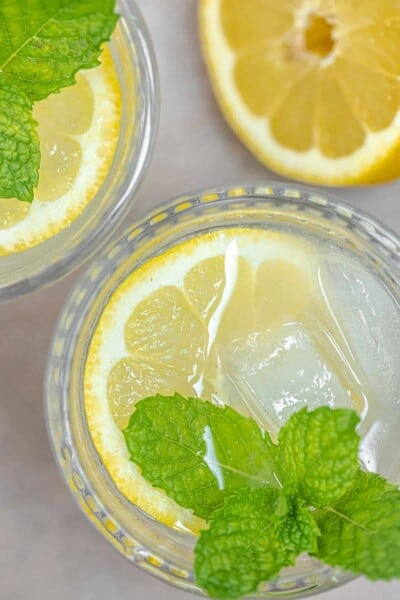 Easy Ouzo Drink with Lemon | The Mediterranean Dish