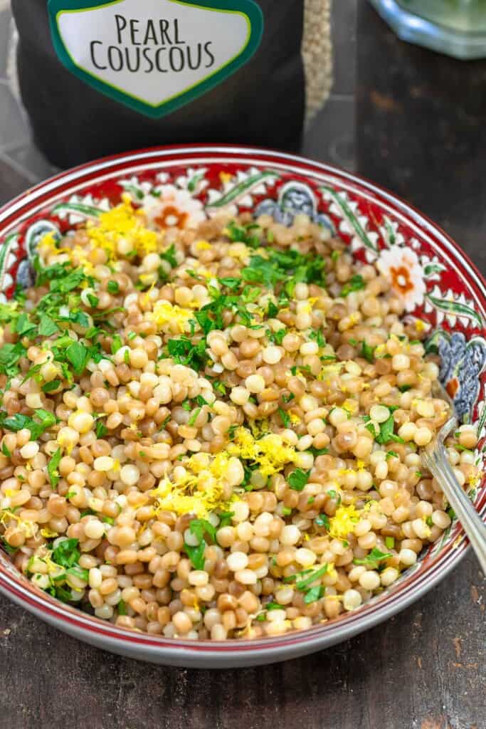 How to Cook Israeli Couscous (Pearl Couscous) The Mediterranean Dish