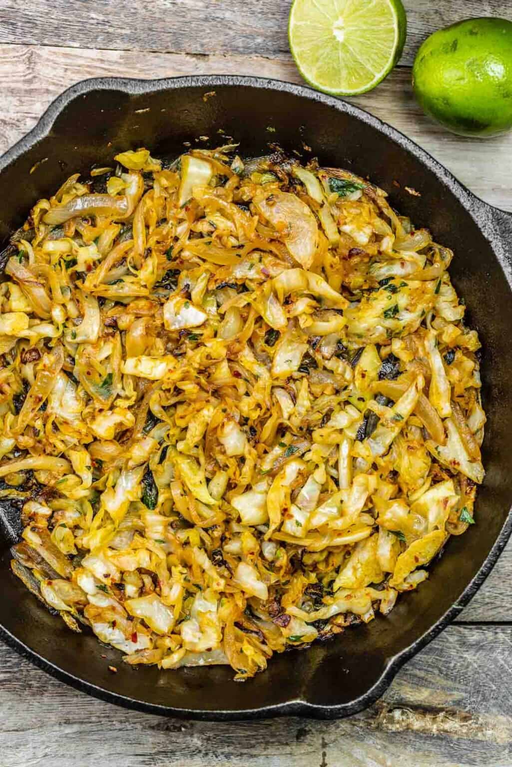 Easy Sautéed Cabbage Recipe The Mediterranean Dish