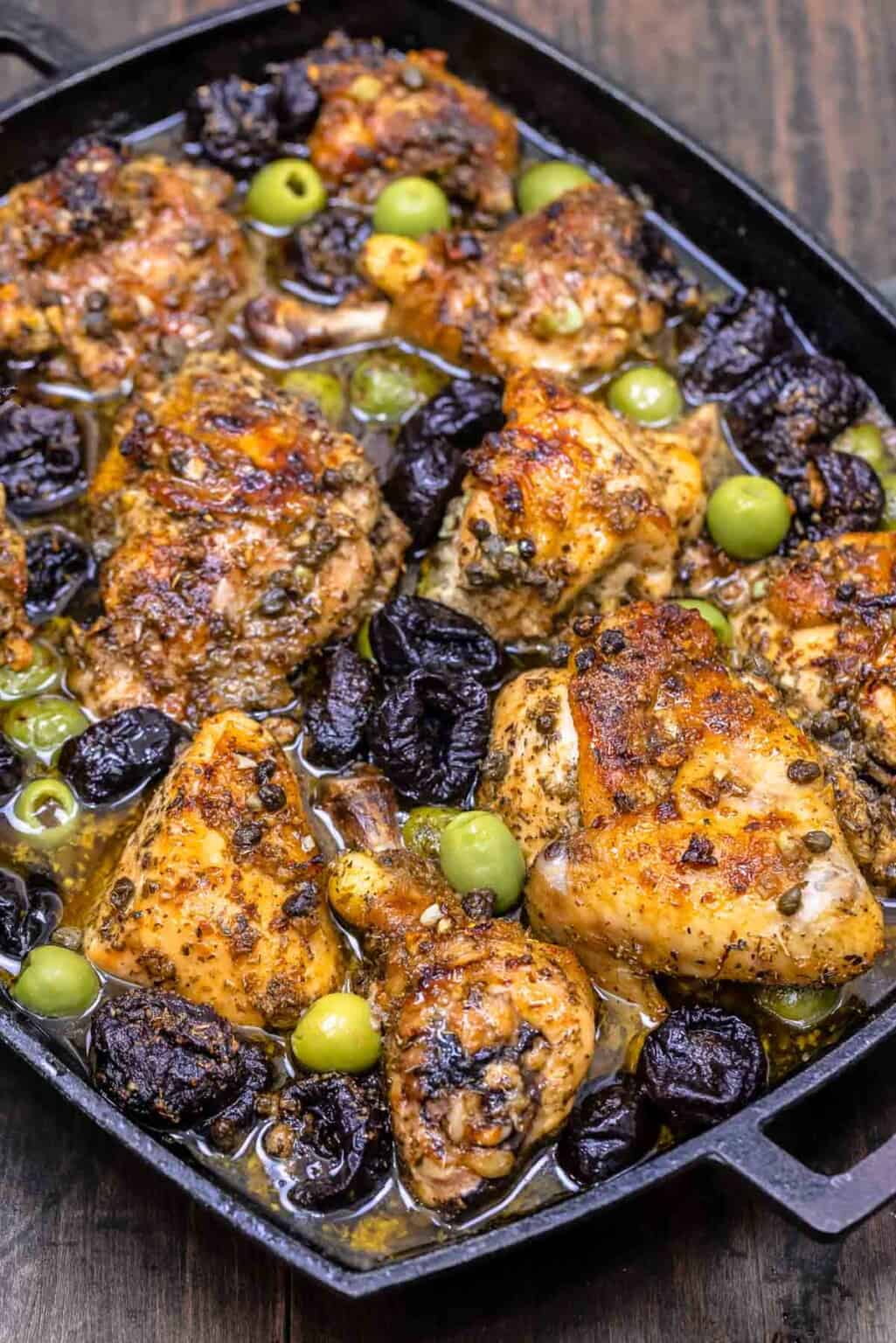 Chicken Marbella Recipe | The Mediterranean Dish
