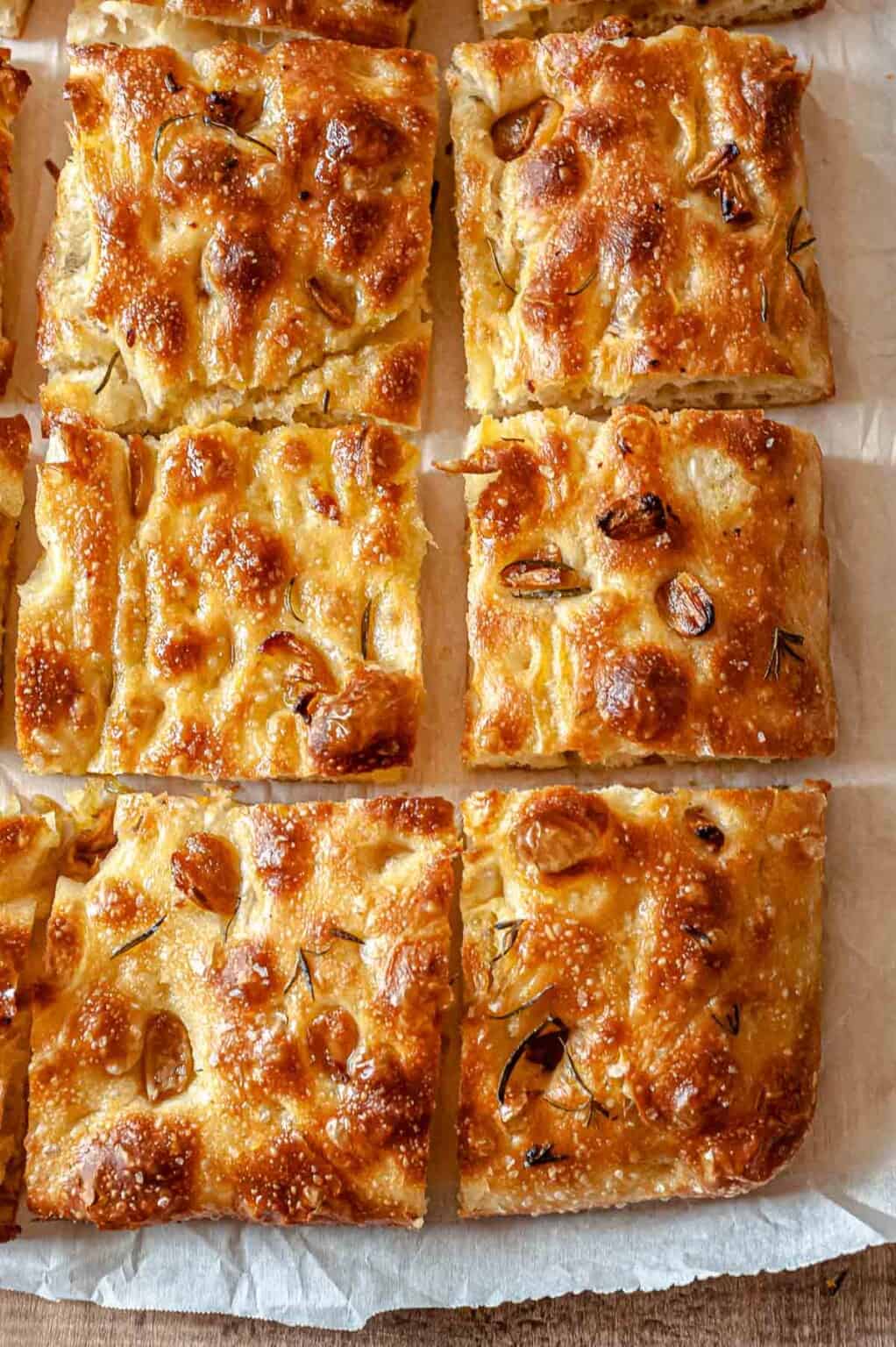 Roasted Garlic and Rosemary Focaccia The Mediterranean Dish