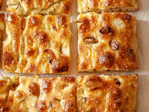 Easy Rosemary Focaccia Bread — Let's Dish Recipes