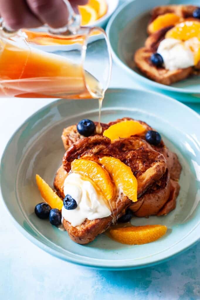 Challah French Toast | The Mediterranean Dish