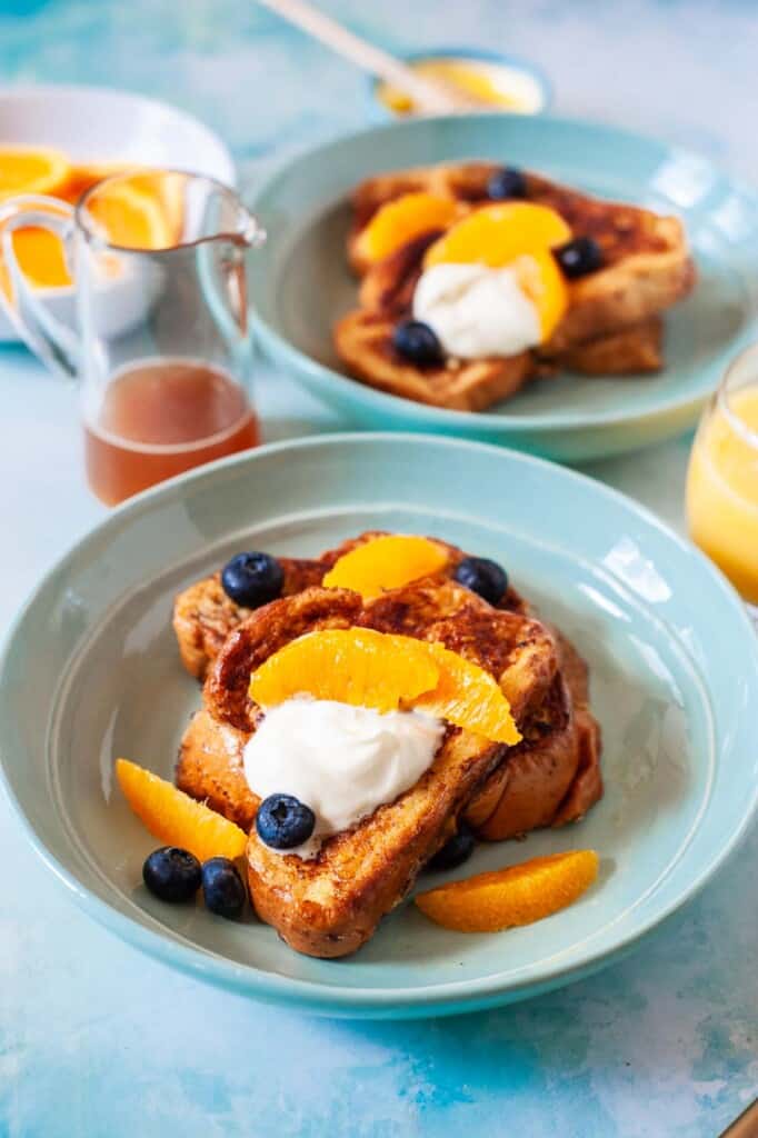 Challah French Toast | The Mediterranean Dish