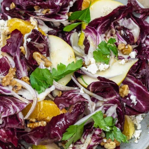 Radicchio Salad | The Mediterranean Dish