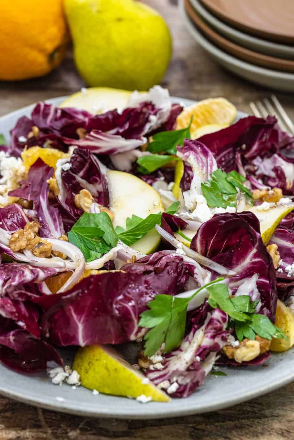 Radicchio Salad | The Mediterranean Dish