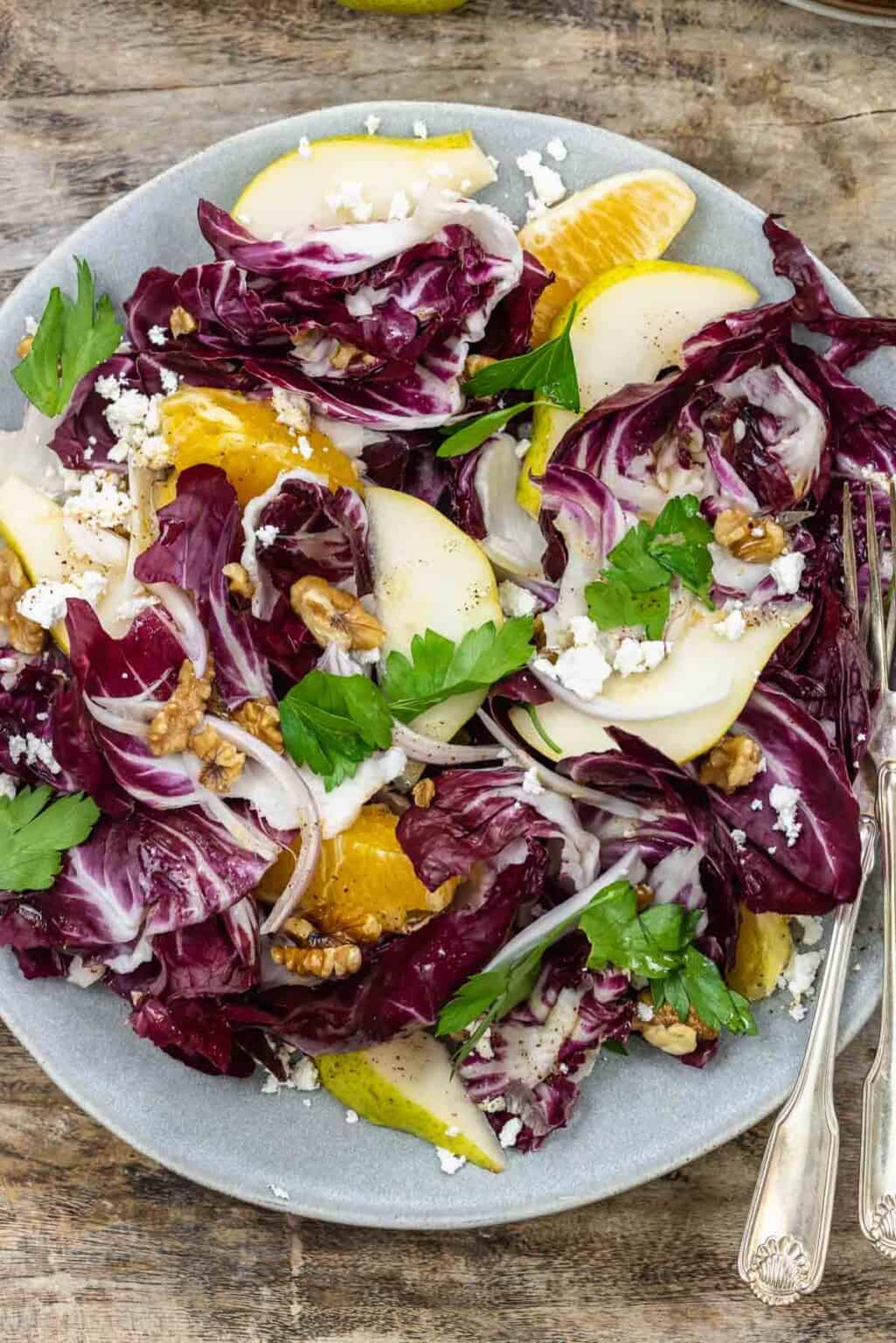 Radicchio Salad | The Mediterranean Dish