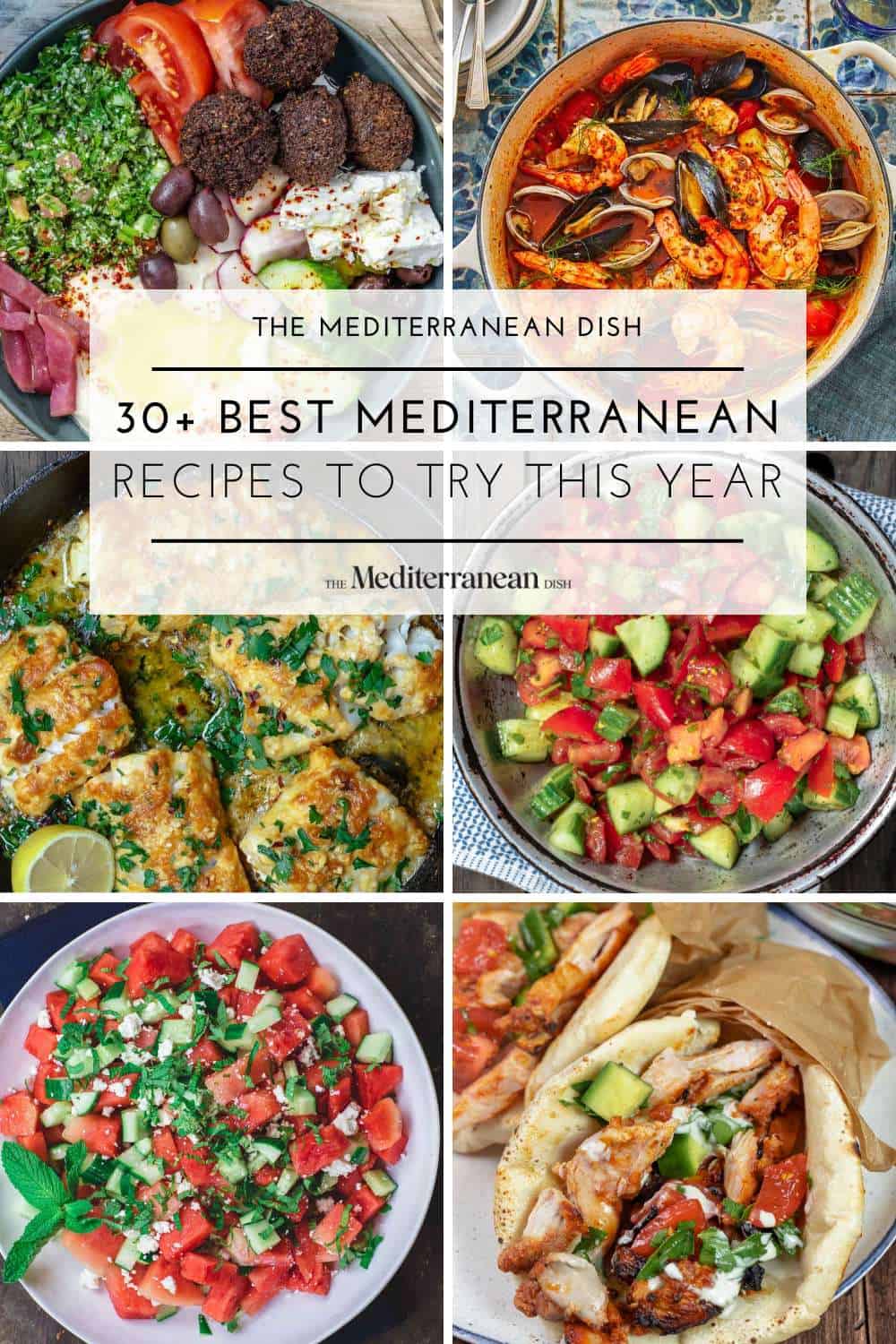 mediterranean food menu