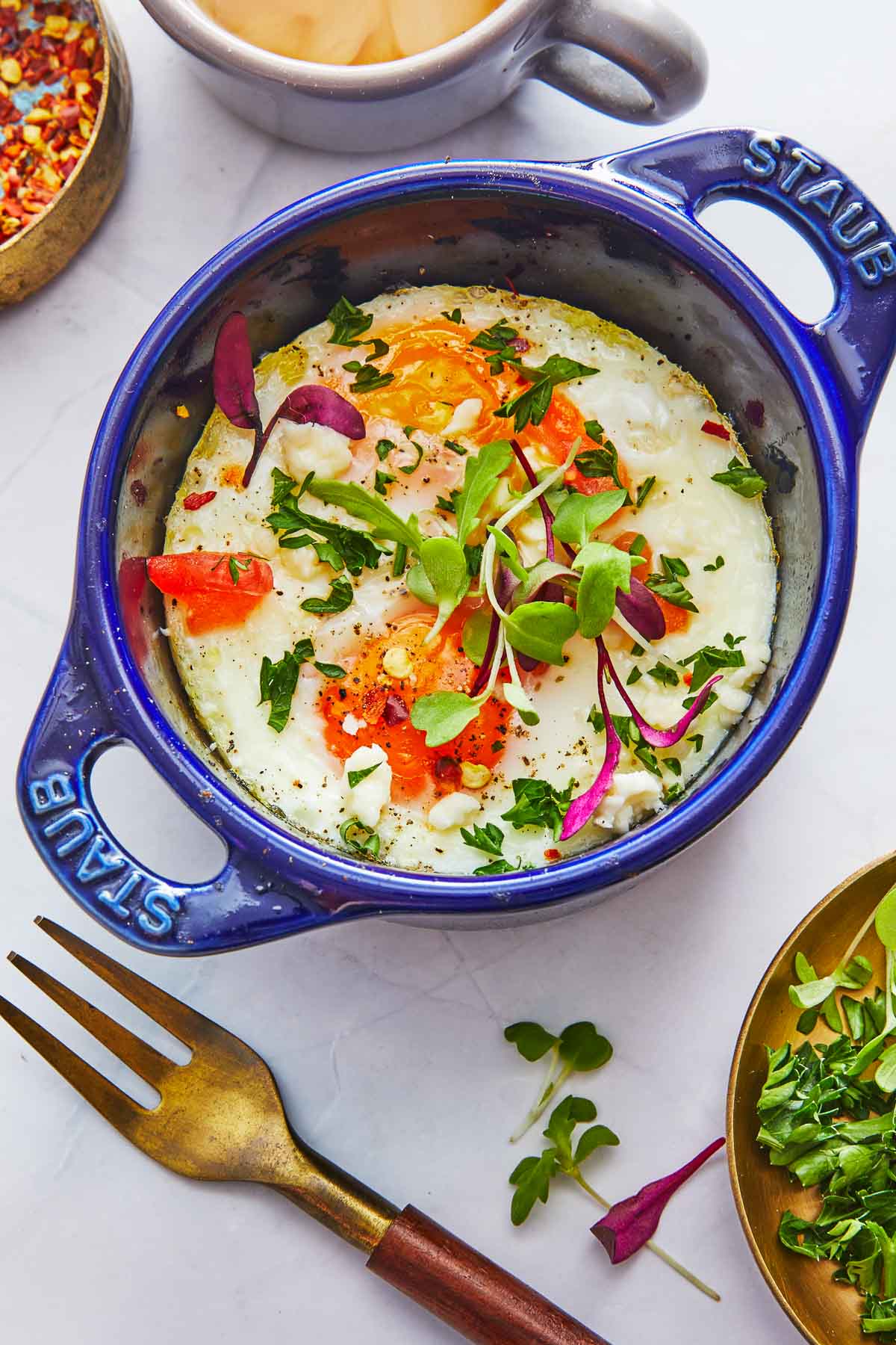 Oven Baked Eggs  The Mediterranean Dish