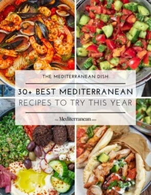 2022 top mediterranean recipes web story poster image.