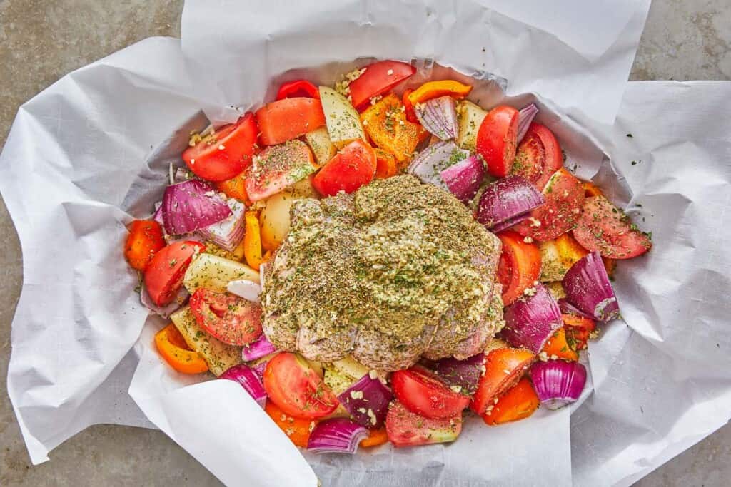 Kleftiko Greek Lamb In Parchment The Mediterranean Dish 3029