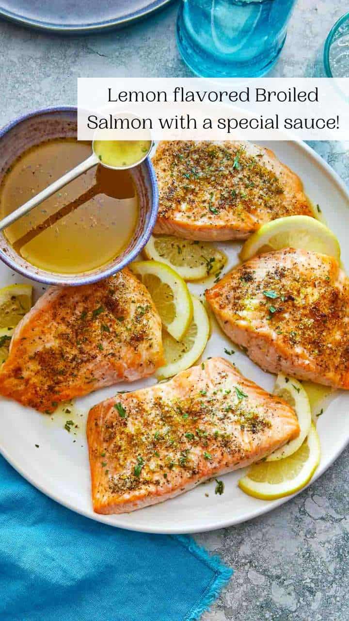 Broiled Salmon (Quick And Easy Recipe) - The Mediterranean Dish