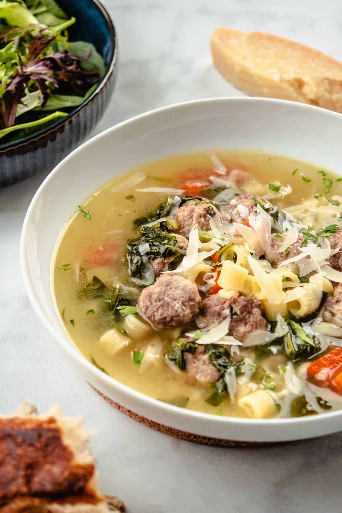 Easy Italian Wedding Soup - Food Nouveau