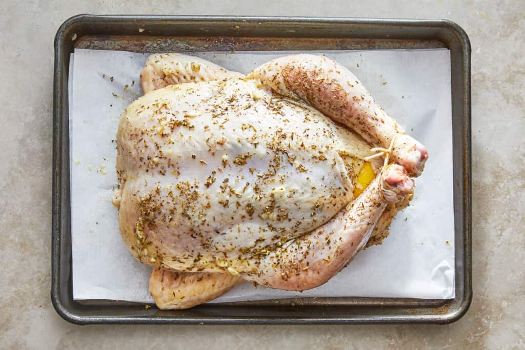 Easy Oven Roasted Whole Chicken The Mediterranean Dish