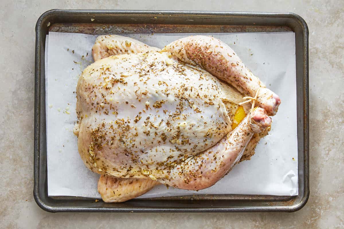 Easy Oven Roasted Whole Chicken