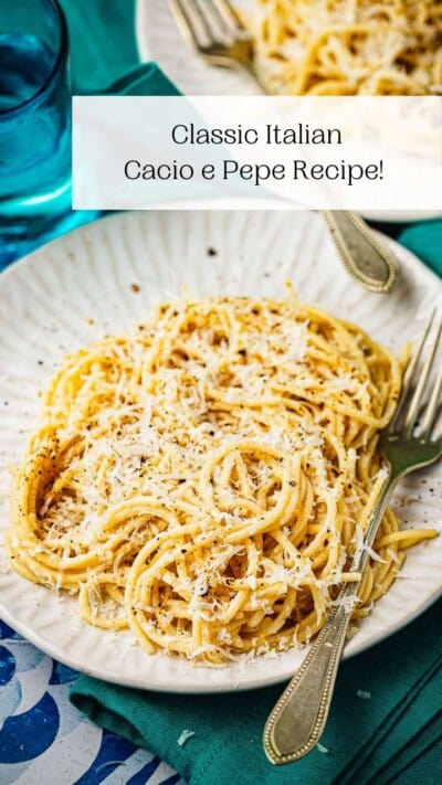 Cacio e Pepe - The Mediterranean Dish