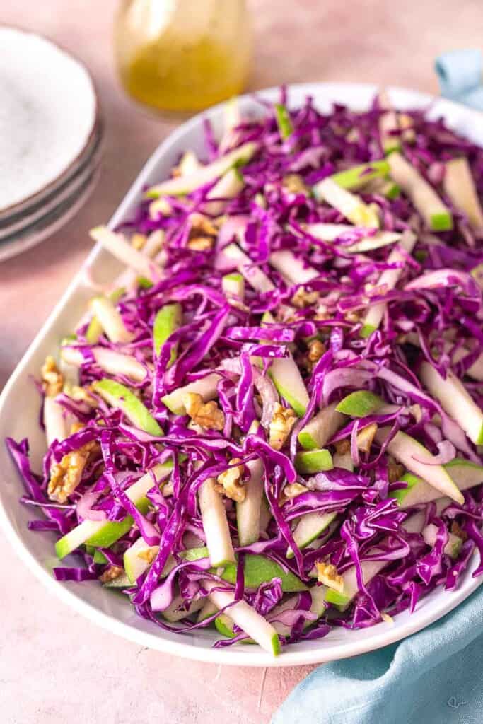 Red Cabbage Salad The Mediterranean Dish