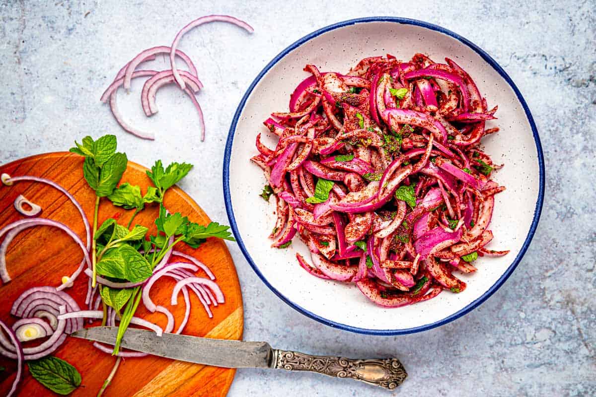 Pickled Red Onions - A Family Feast®