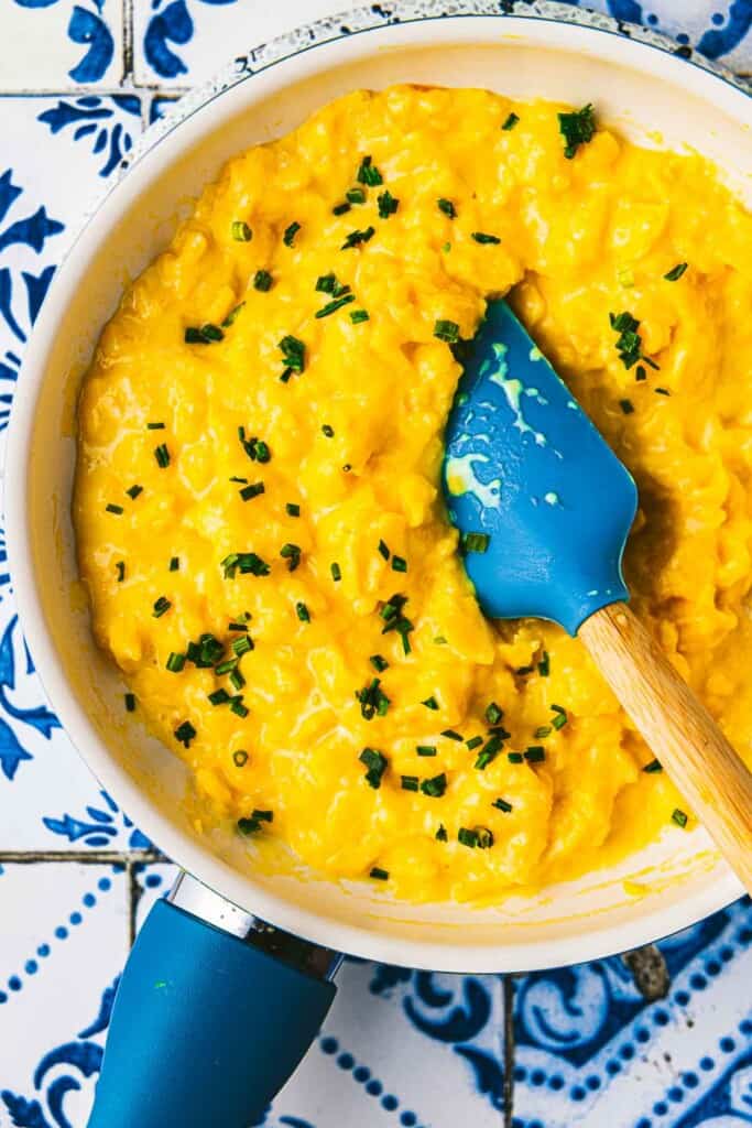 Fluffy Soft Scrambled Eggs Recipe The Mediterranean Dish