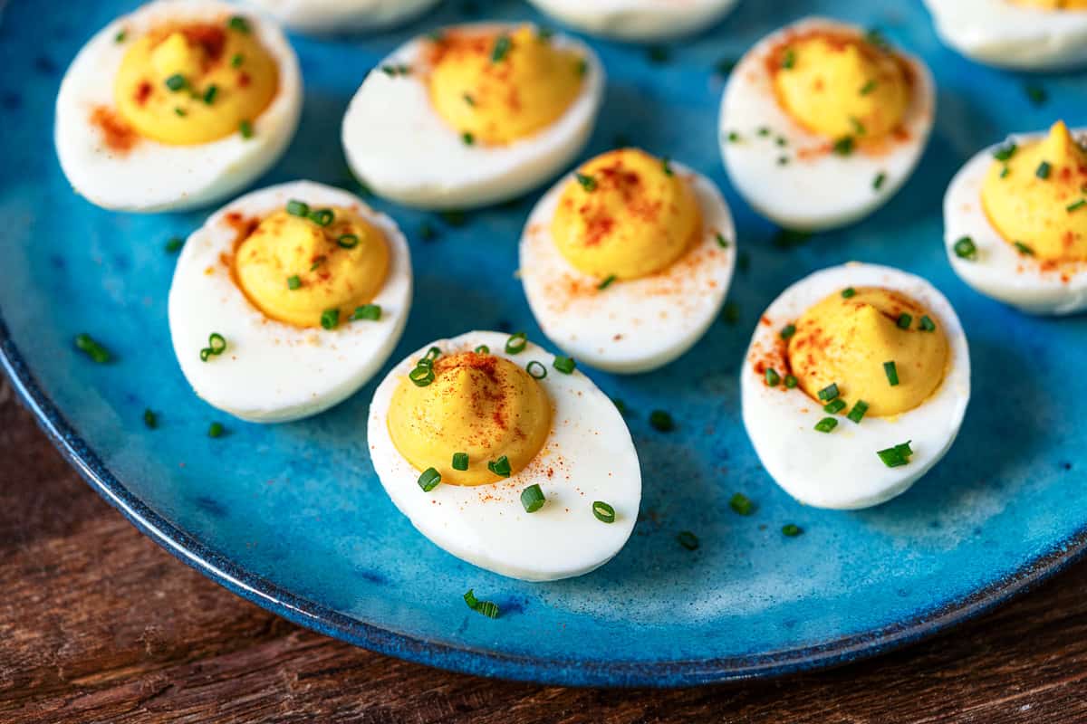 Fried Boiled Eggs - Healthy Recipes Blog