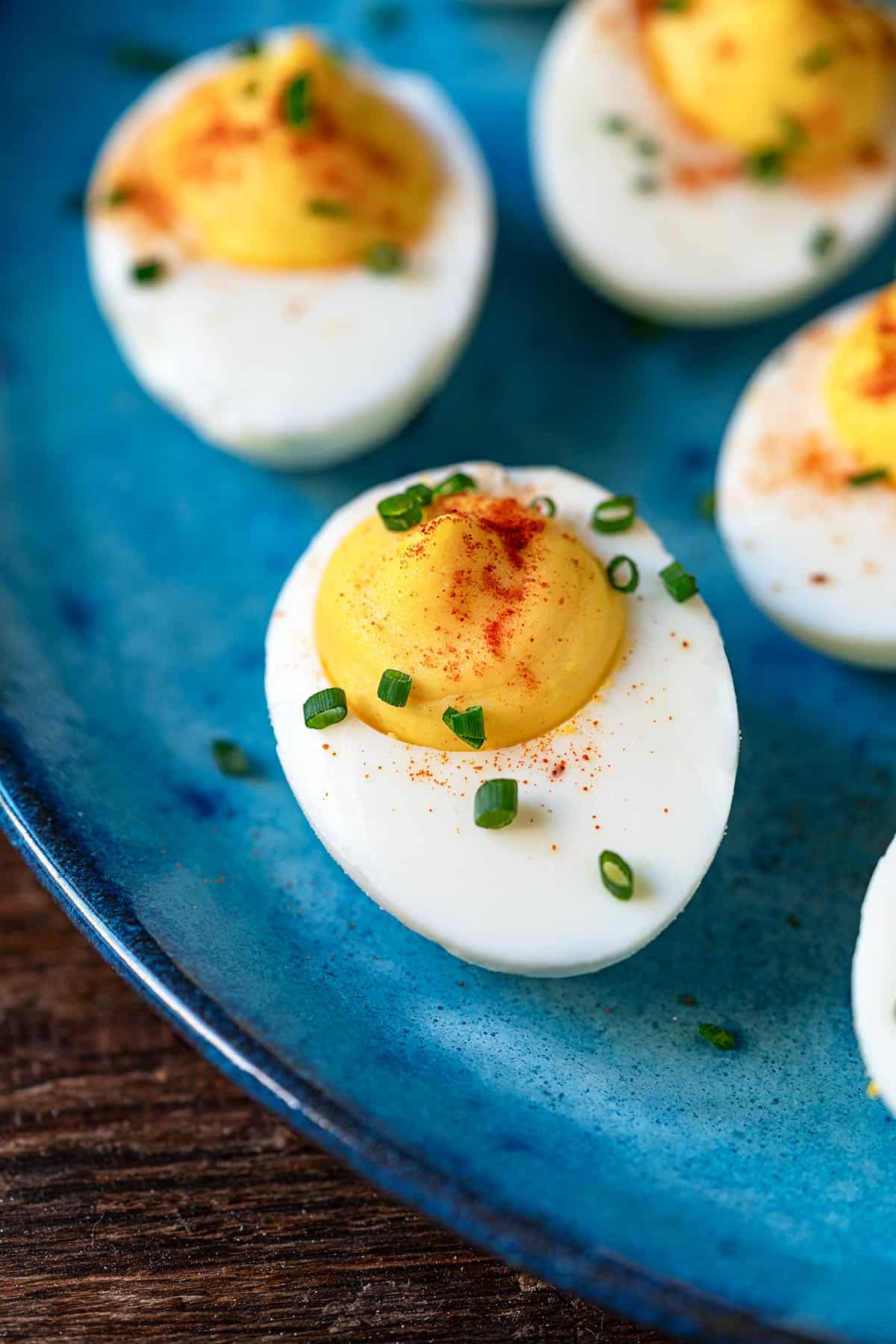 Healthy Deviled Eggs | The Mediterranean Dish